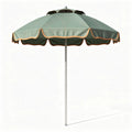 Parasol ogrodowy z materiału poliester w kolorze zielonym 200 x 200 x 250 cm